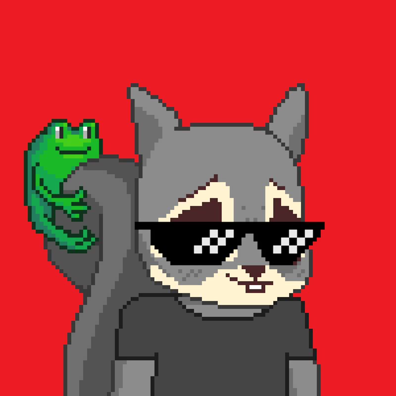 Pixel Squirrels #486